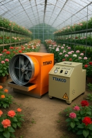 سیستم مه پاش گلخانه | رطوبت ساز گلخانه